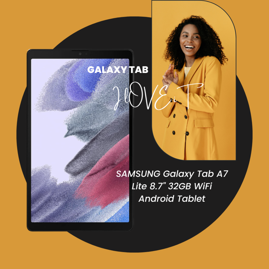SAMSUNG Galaxy Tab A7 Lite 8.7 32GB WiFi Android Tablet
